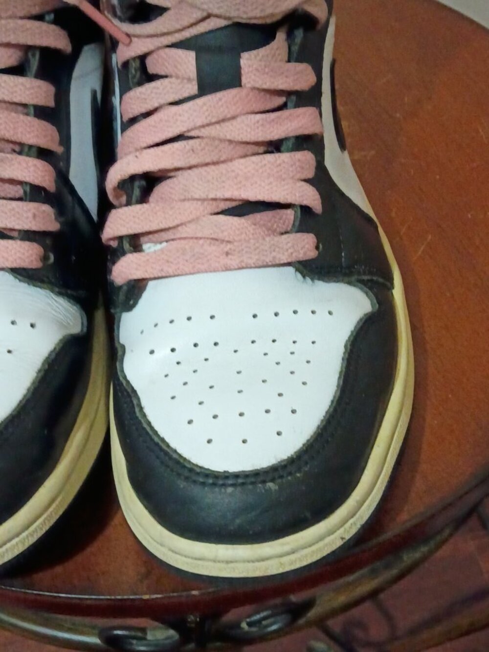 Size 8.5- Nike Air Jordan 1 Mid Sec ”Zen Master “ Men’s Leather Basketball Shoes - Picture 7 of 13